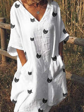 Fashion Short sleeve V neck Maxi Dresses