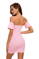 Fashion Short sleeve Lacing Bodycon Dresses