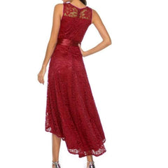 Fashion Sexy Lace Pure Skater Dresses