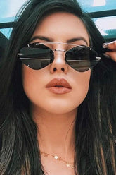 Personalized Frameless Polygon Sunglasses