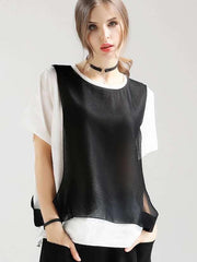 Fashion Short sleeve Casual Round neck T-Shirts