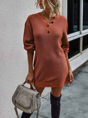 Soild Color Knitted Sexy Dress(3 Colors)