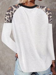 Some Leopard printed long sleeve T-shirts