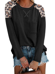 Some Leopard printed long sleeve T-shirts