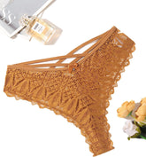 Avidlove Cheeky Panties for Lace Criss Cross Bikini Underwear Pack