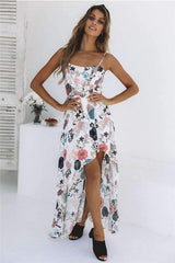 Fashion Sleeveless Print Vest Skater Dresses