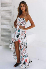 Fashion Sleeveless Print Vest Skater Dresses
