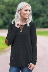 Fashion Women Long sleeve Round neck Sweatshirts