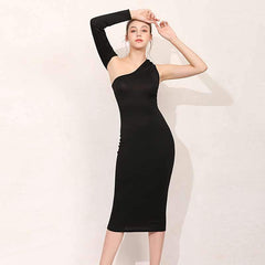 Fashion Single sleeve Bodycon Evening Dresses