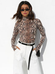 Fashion Sexy Serpentine Jumpsuit