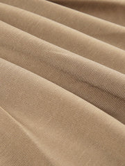 Brown Corset Design Mini Dress