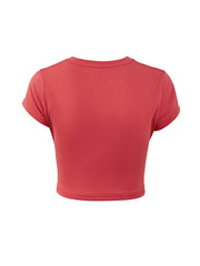 Princess Pattern Baby Crop Top