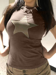 Vintage Patch Star Short Sleeve Tee