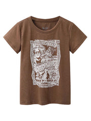 Vintage Comic Graphic Short Sleeve Tee