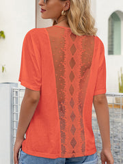 Round Neck Short Sleeve T-Shirt