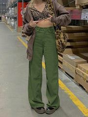 Judy Blue High Waist Garment Dyed Wide Pants