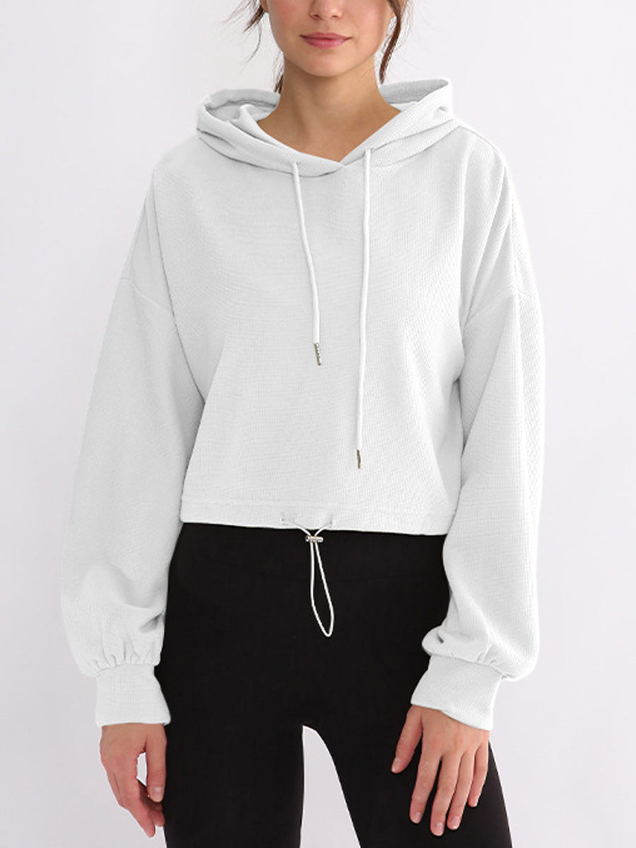 Pullover Hooded Drawstring Stylish And Comfortable Hoodie