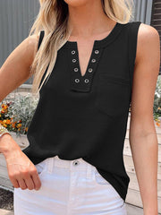 Casual Solid Color V Neck Loose T-Shirt