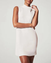 Casual High Neck Sleeveless Dress