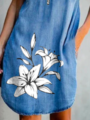Fashion v neck zipper women Shift Short Sleeve Dresses