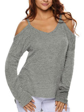 Spaghetti Strap Plain Casual Sweaters