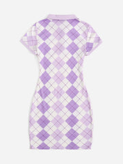 Argyle Pattern Polo Dress: Effortless Style for Every Occasion