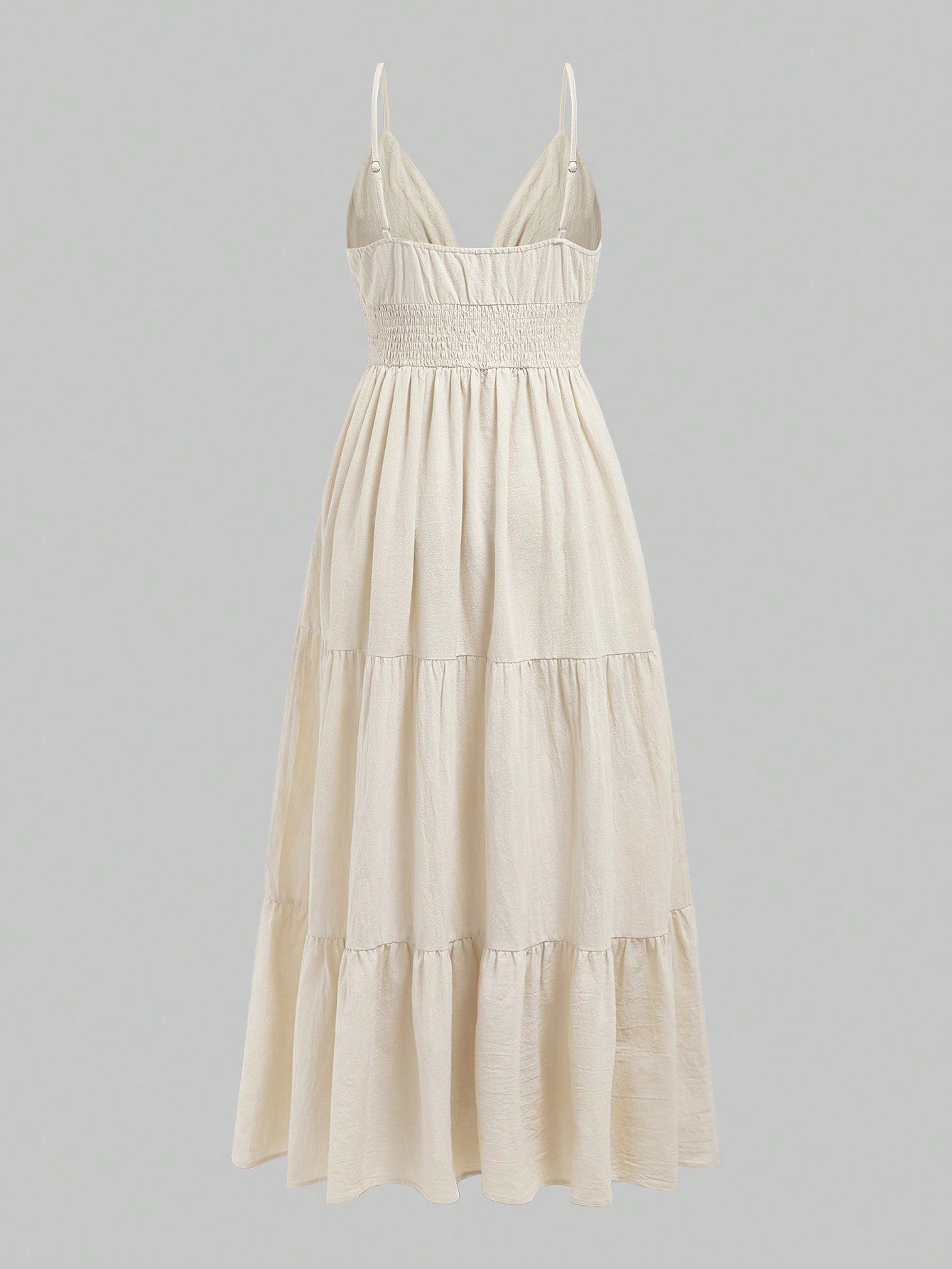 Enchanted Nights: Women's Star Embroidery Maxi Dress