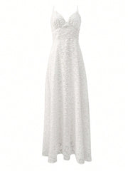 Simply Chic: Solid Color Spaghetti Strap Sleeveless Dress for Women