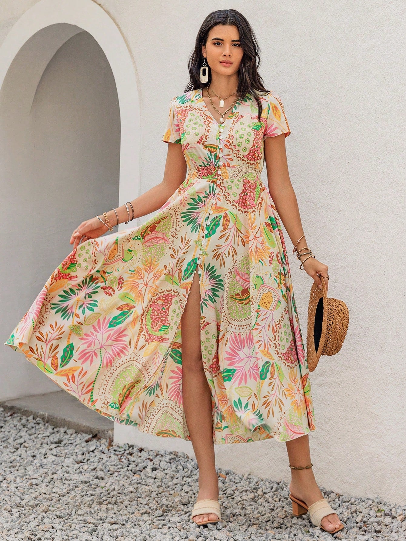 Bohemian-Chic Vacation Dress: Embrace Your Free-Spirited Style