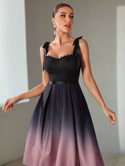 Midnight Elegance: Women's Luxury Edition Evening Dress