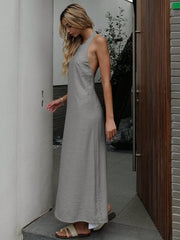 Sunny Days Tie Knot Maxi Dress - The Ultimate Summer Staple