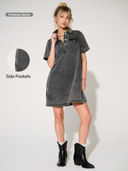 Summer Denim Mini Shirt Dress: A Seasonal Must-Have