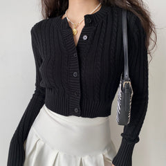 Outtake Twist Knit Cardigan