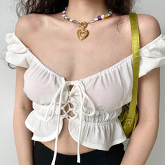 Prairie Love Puff Top