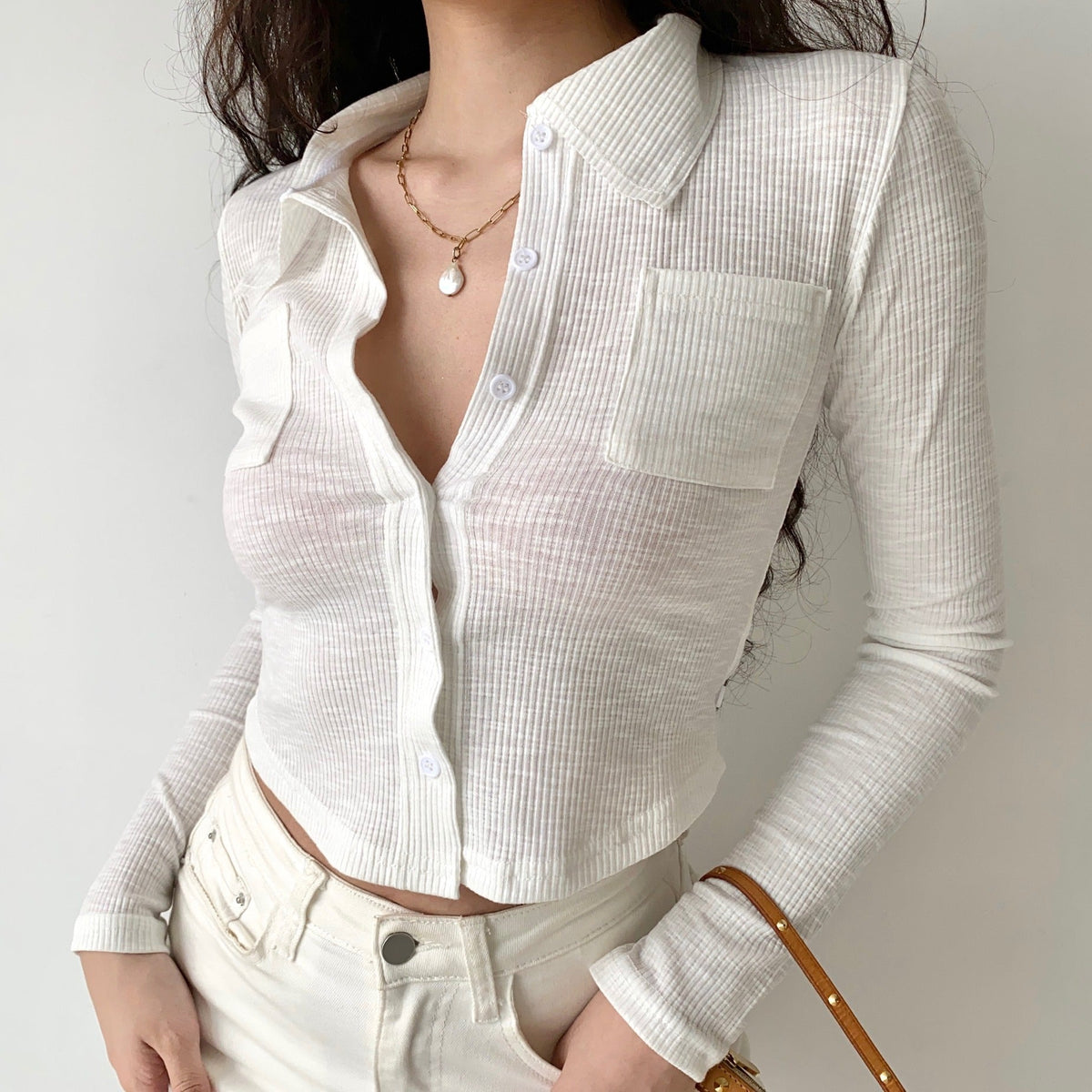Sunday Afternoon Button Through Top