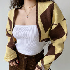 Style Issue Diamond Cardigan