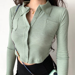 Sunday Afternoon Button Through Top