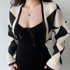 Style Issue Diamond Cardigan