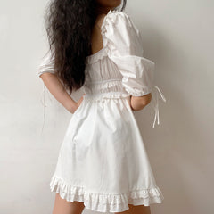 Prairie Girl Lantern Dress ~ HANDMADE