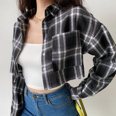 Seoul Streets Plaid Flannel
