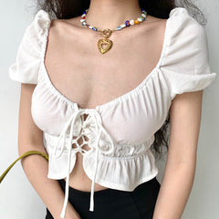 Prairie Love Puff Top