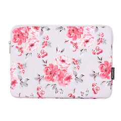 Pink Rose Print Makeup Bag