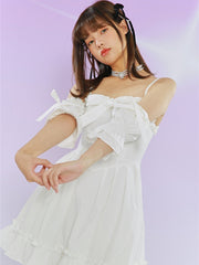 Vintage Angelic Sweetheart Dress ~ HANDMADE