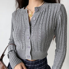 Outtake Twist Knit Cardigan