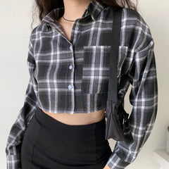 Seoul Streets Plaid Flannel