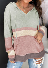 Colorblock Cutie Hooded Sweater