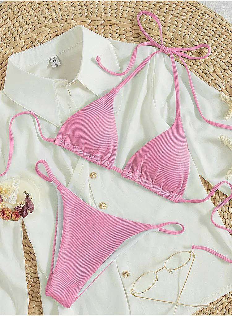 Azure Allure Bikini Set
