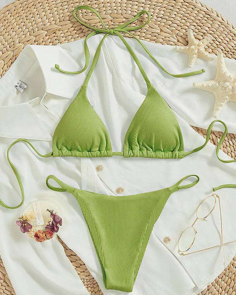 Azure Allure Bikini Set