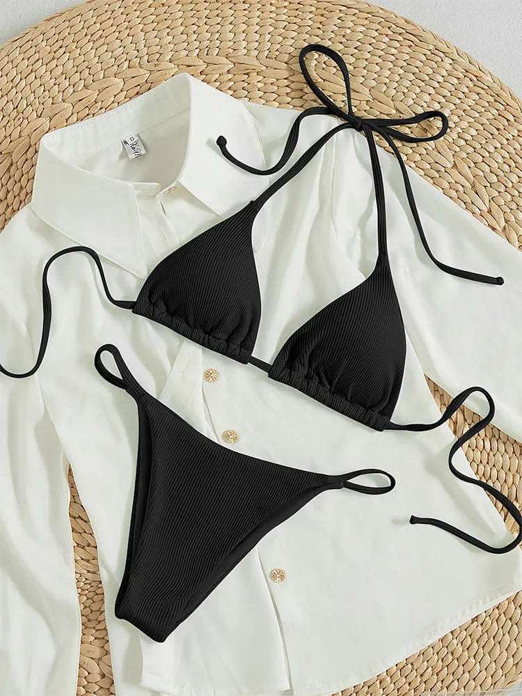 Azure Allure Bikini Set
