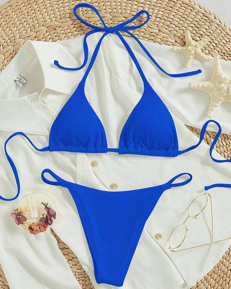 Azure Allure Bikini Set